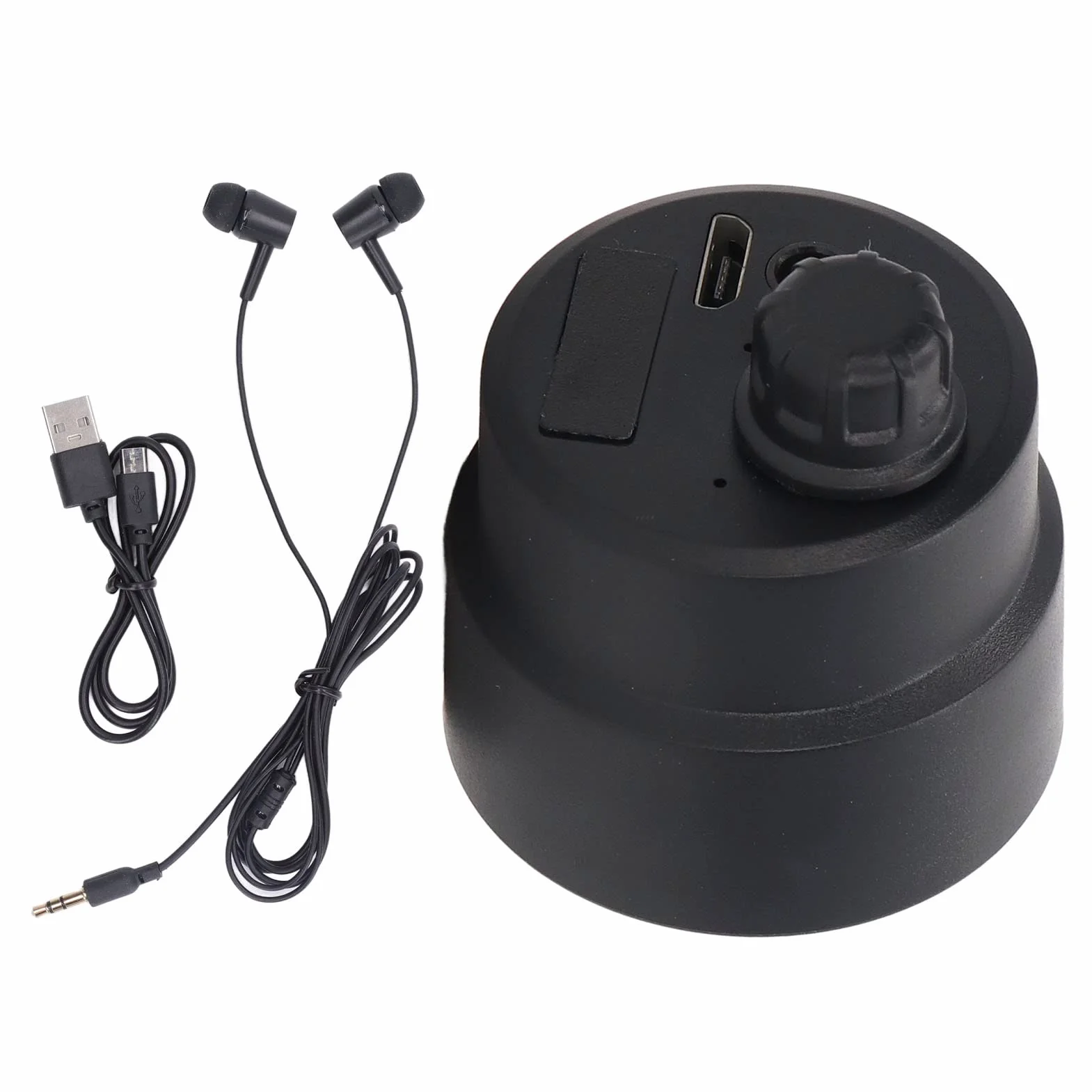 Amplificateur de Son, Microphone Amélioré Oreille Dispositif D'écoute Amplificateur à Travers la Porte Murale Outil Vocal Détecteur de Fuite de Tuyau Mural Fil 12 MA Haute