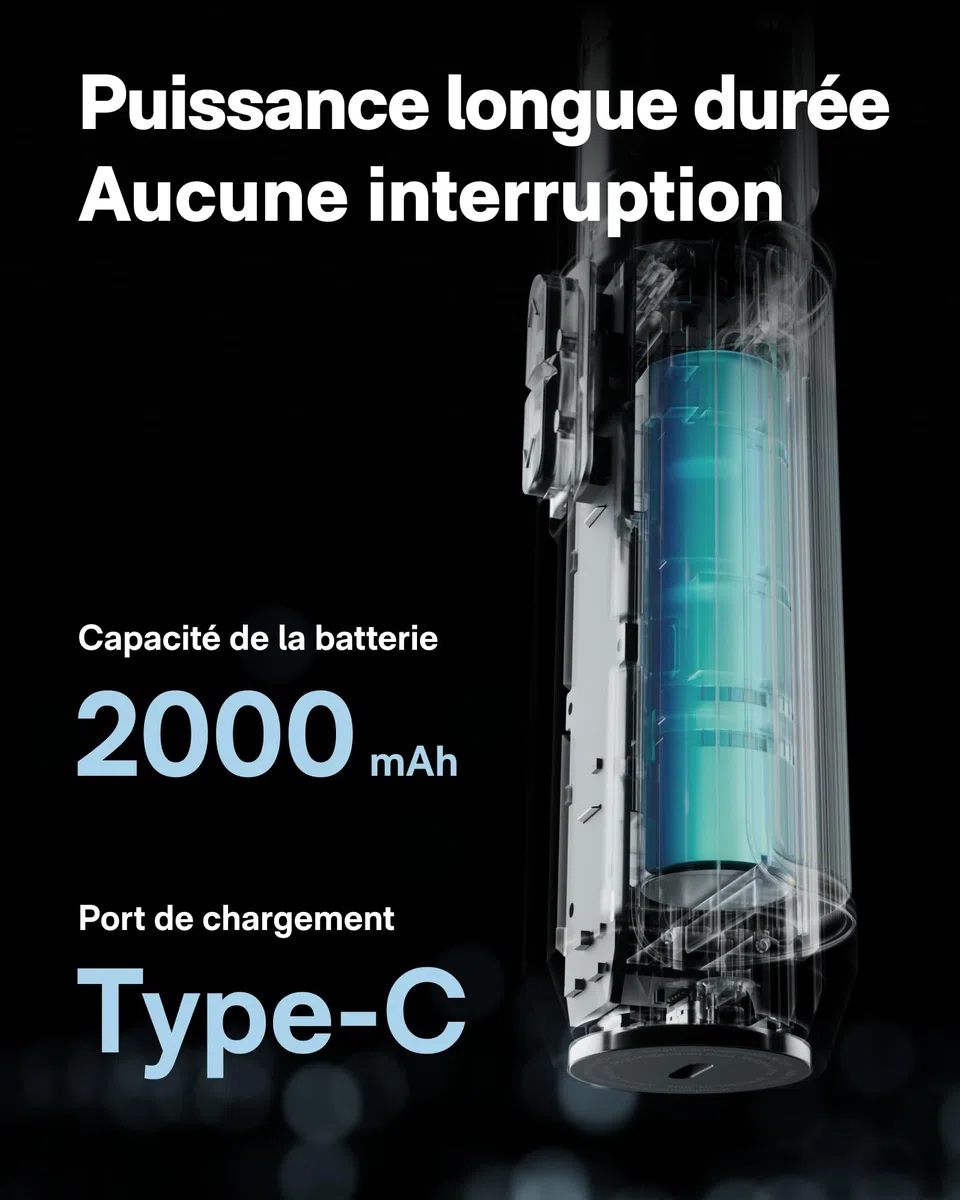 HOTO PixelDrive Tournevis électrique, 6 réglages de couple (0,5-6 N·m), 30 embouts 1/4'', LED, pour électronique et bricolage, cadeau homme