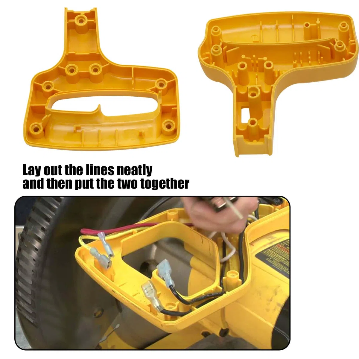 153755-01 Poignée de scie à onglet pour scie à onglet DeWalt DW708-B2 DW708-BR