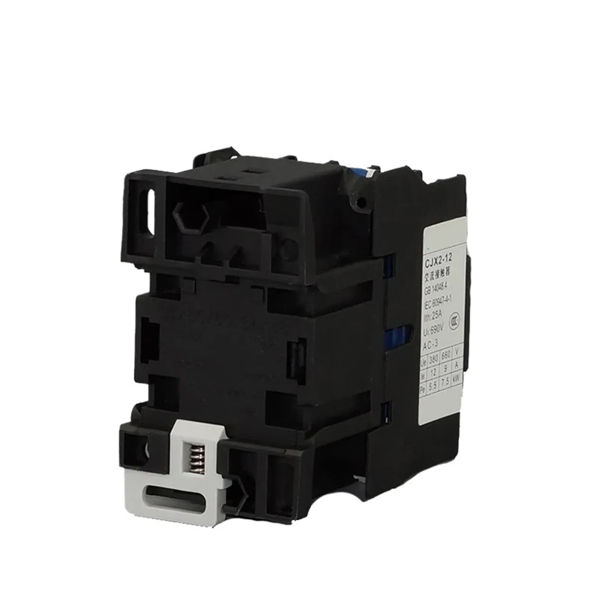 CJX2-12004 CJX2-12008 LC1-D12 4 pôles 4NO 2NO + 2NC 12A Mini contacteur magnétique 1 pièces (Color : 12008 2NO2NC AC220V)