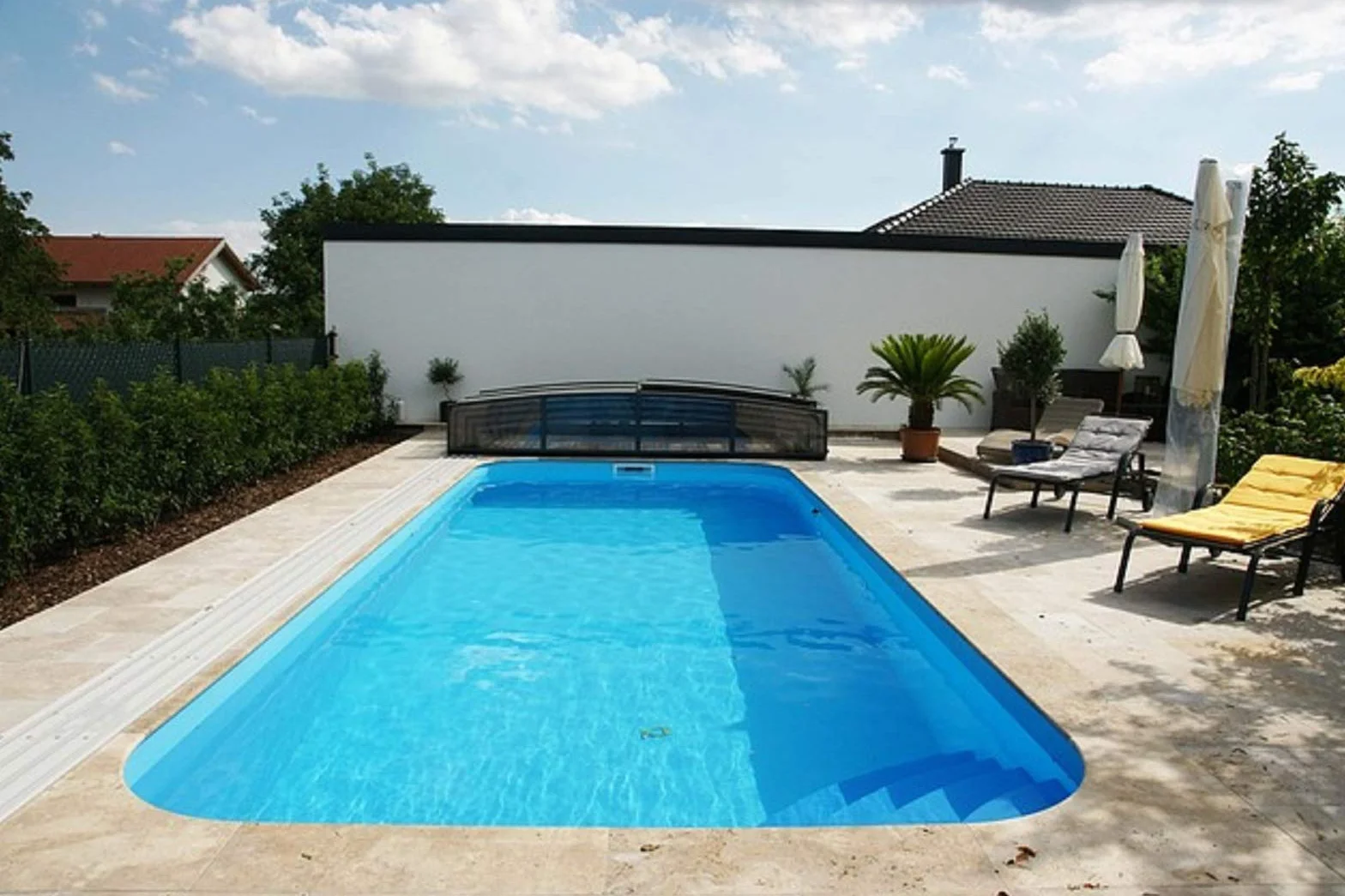 Peinture chlorocaoutchouc pour piscines blanche 4 l