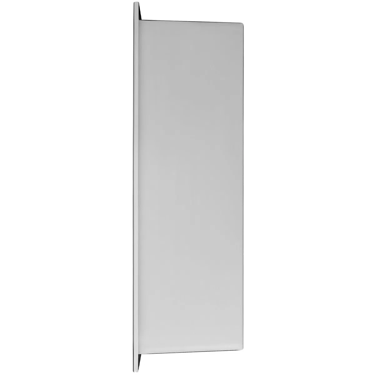 VEVOR Niche Encastrable Salle de Bain 33,02x33,02 cm Niche Douche Murale Double Étagère Acier Inoxydable 304 Scellée Étanche Facile à Nettoyer Moderne pour Stockage Savon Douche Salle de Bains, Argent