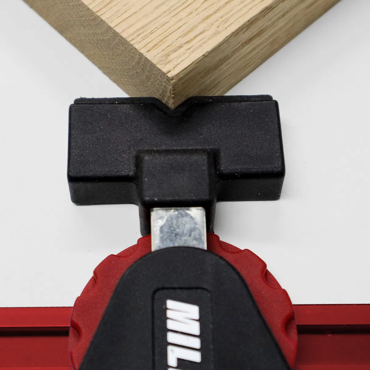 Milescraft 4030 Lot de 2 colliers de serrage en T réglables pour le travail du bois Appliquer une pression horizontale pour tous vos projets de serrage Comprend 2 pinces CamStop