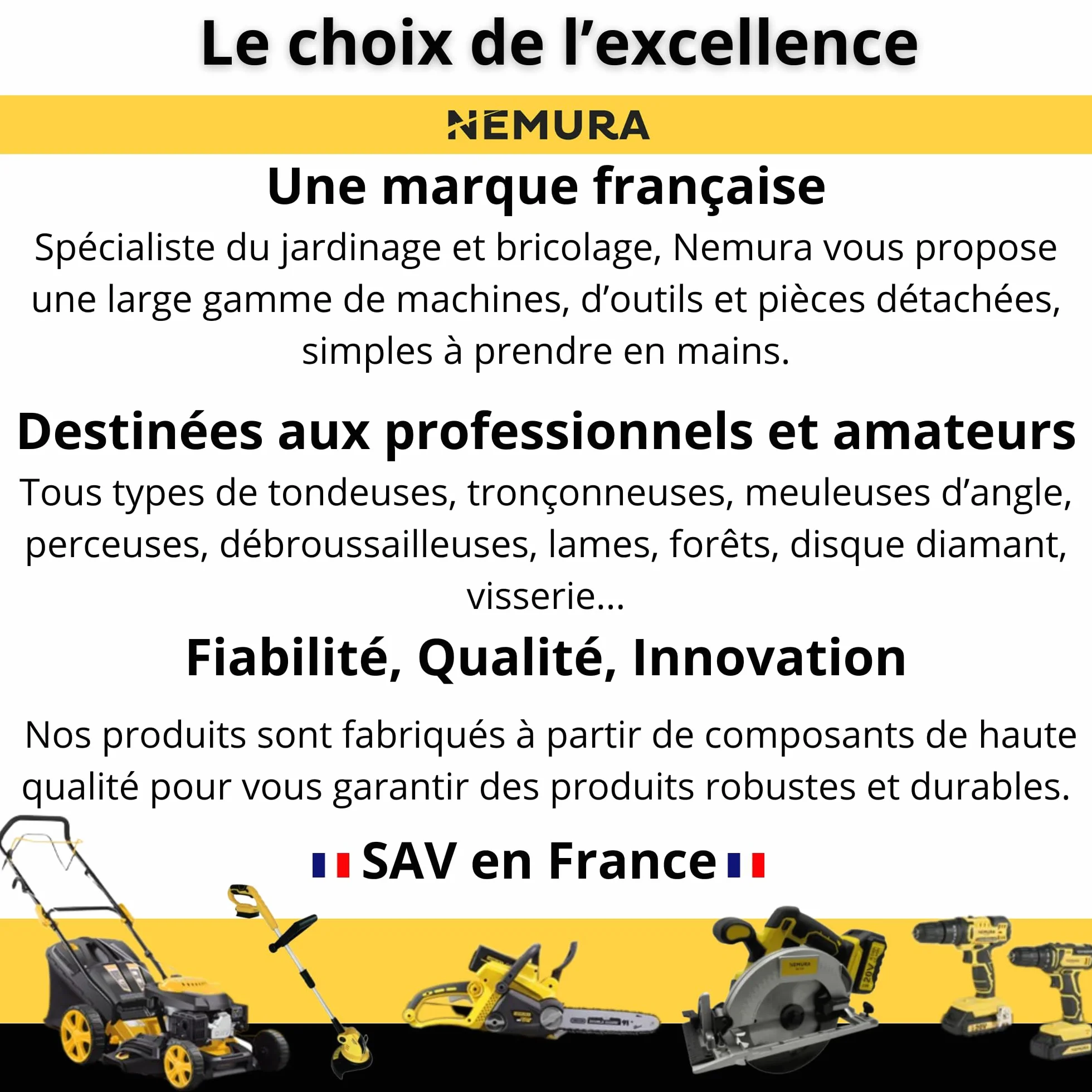 Nemura Coffret cliquet articulées de 12 pcs 8-19mm - Acier Chrome Vanadium - Livrées avec un Support de Rangement - Coffret cles Outils bricolage - Qualité Professionnelle -Marque Française