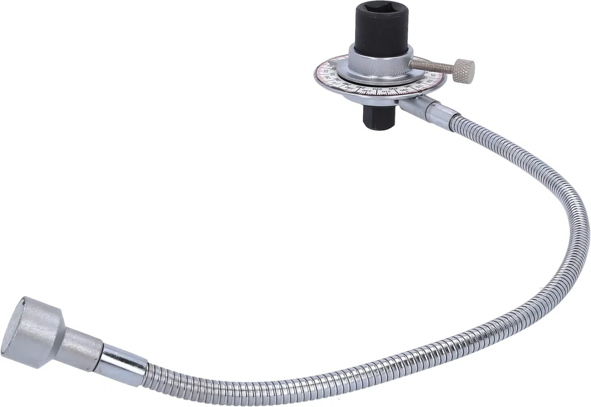 KS TOOLS 516.1195 - Clé de Serrage Angulaire - 1/2" - Flexible et Magnétique - Longueur : 480 mm Chromé