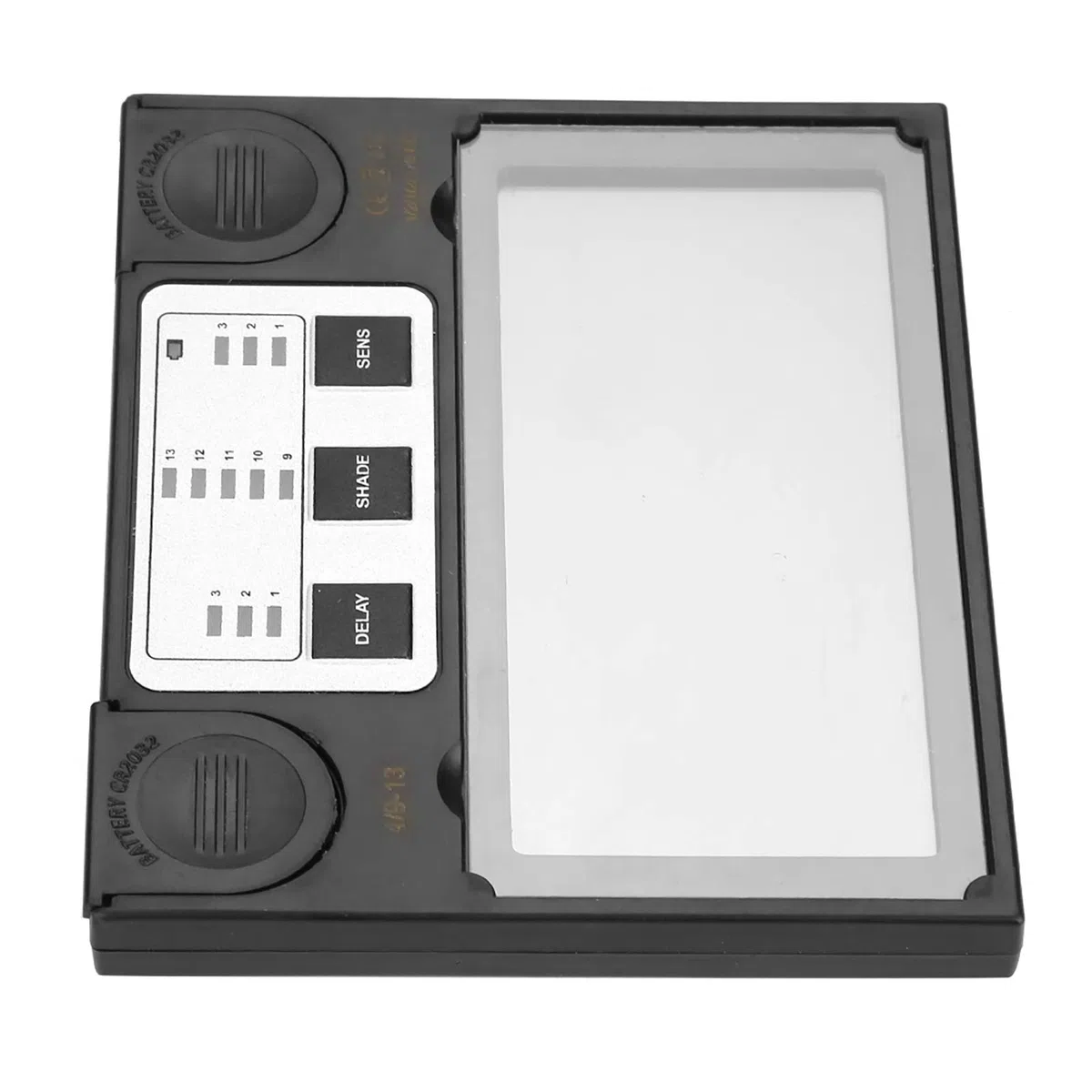 Lentille de Soudage électronique Horizontale Solaire Automatique LCD Gradation Casque de Soudage Ombre Soudeur Filtre Lunettes Sensibilité Réglable