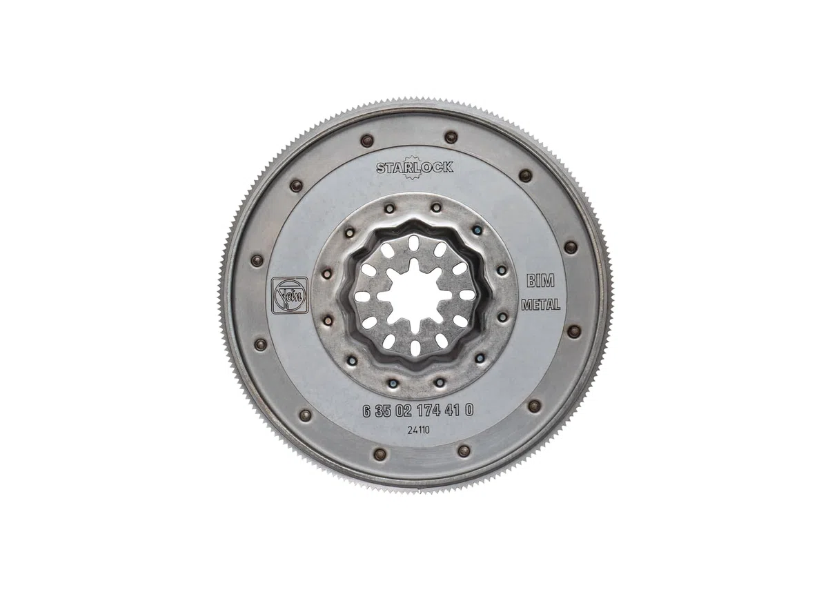 FEIN Lame de Scie porte-outil Starlock avec butée de profondeur, pour ouvrir facilement des chemins de câbles et d'autres conteneurs en plastique