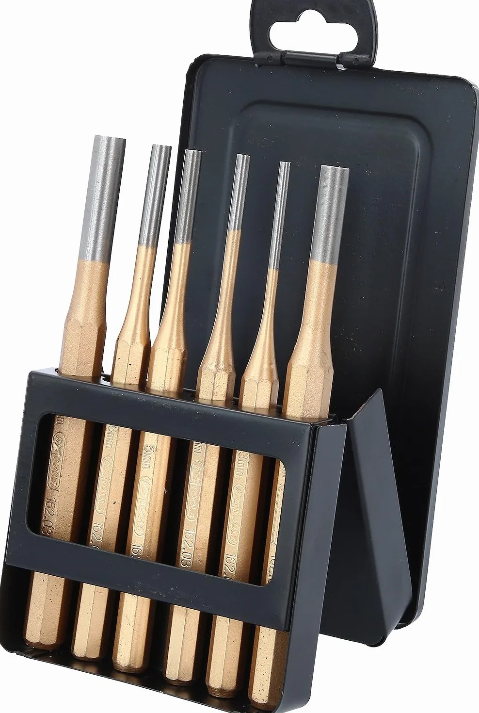 KS TOOLS Jeu de chasse-goupilles, 6 pièces 162.0370
