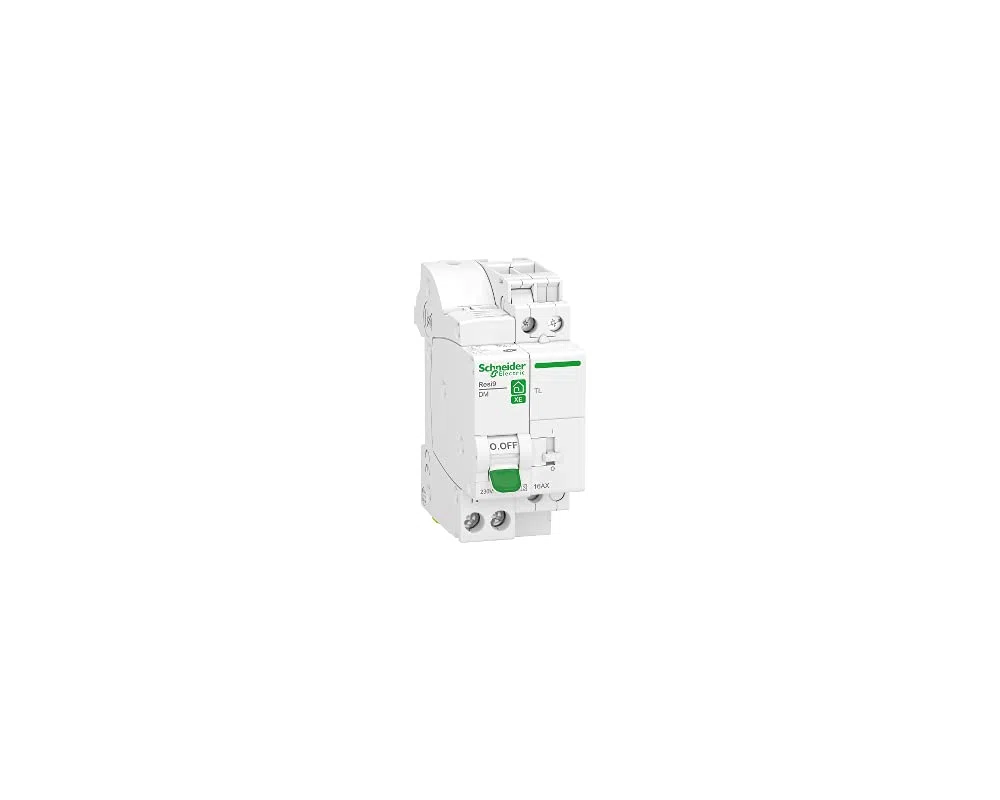 Schneider Electric - Resi9 XE - combiné disj+télérupteur - 1P+N - 10A - courbe C - embrochable - R9ECL610