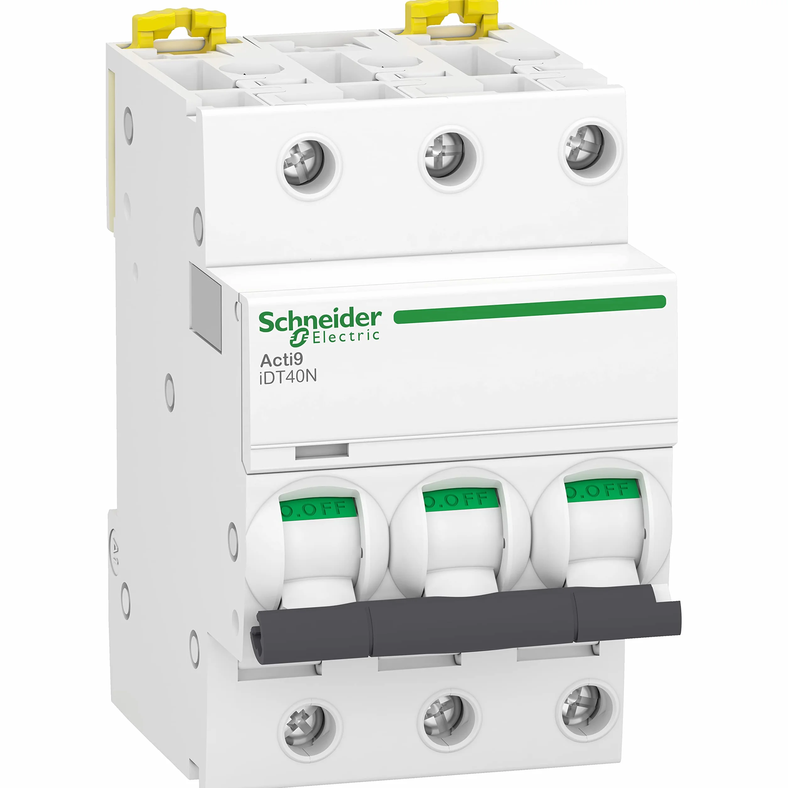Schneider Electric - Acti9 iDT40N - disjoncteur modulaire - 3P C 16A 6000A/10kA - A9P24316