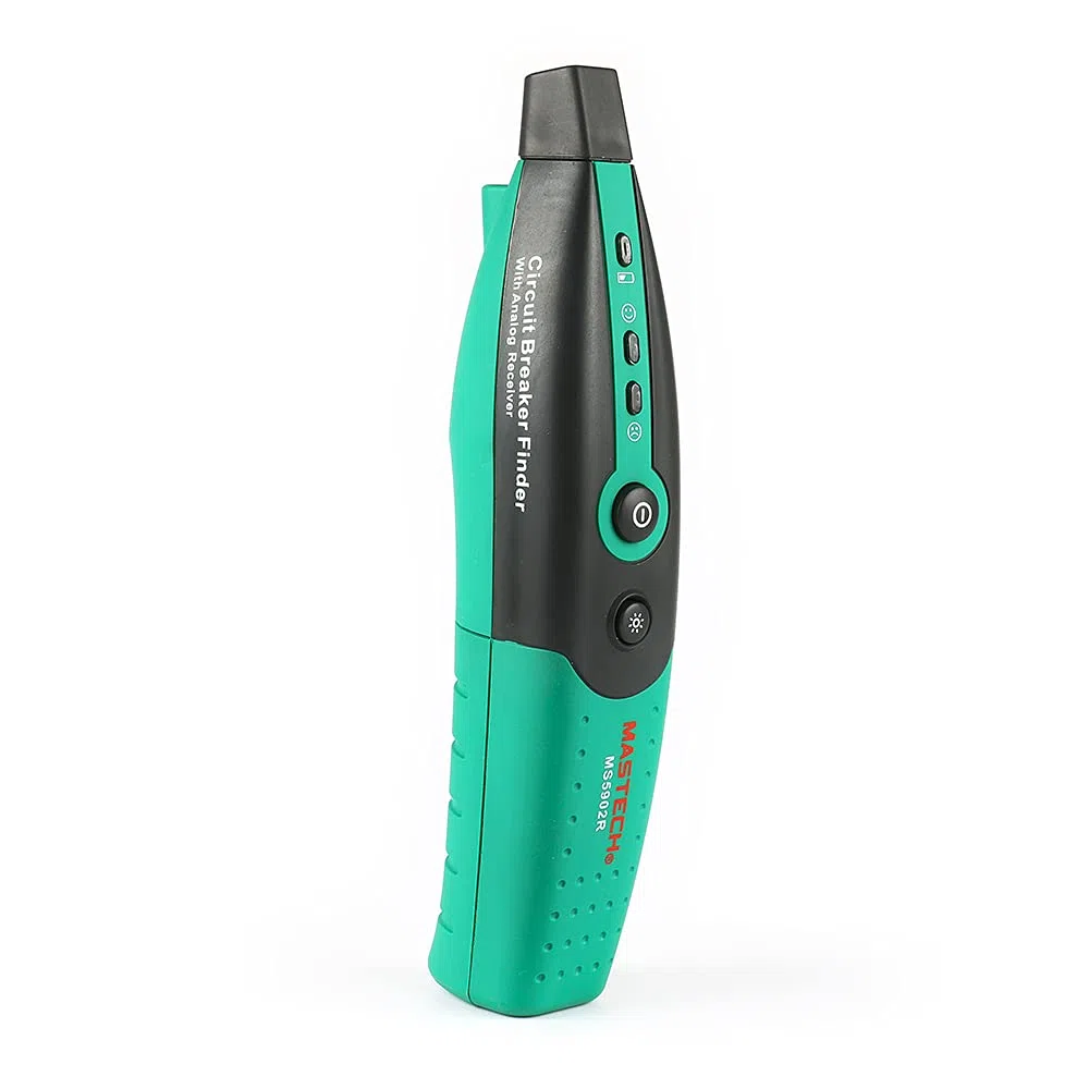 Mastech Détecteur de disjoncteur, MS5902 3 voyants lumineux Disjoncteur automatique Détecteur de fusible Détecteur de prise de courant Testeur de prise de courant(Prise UE 220V)