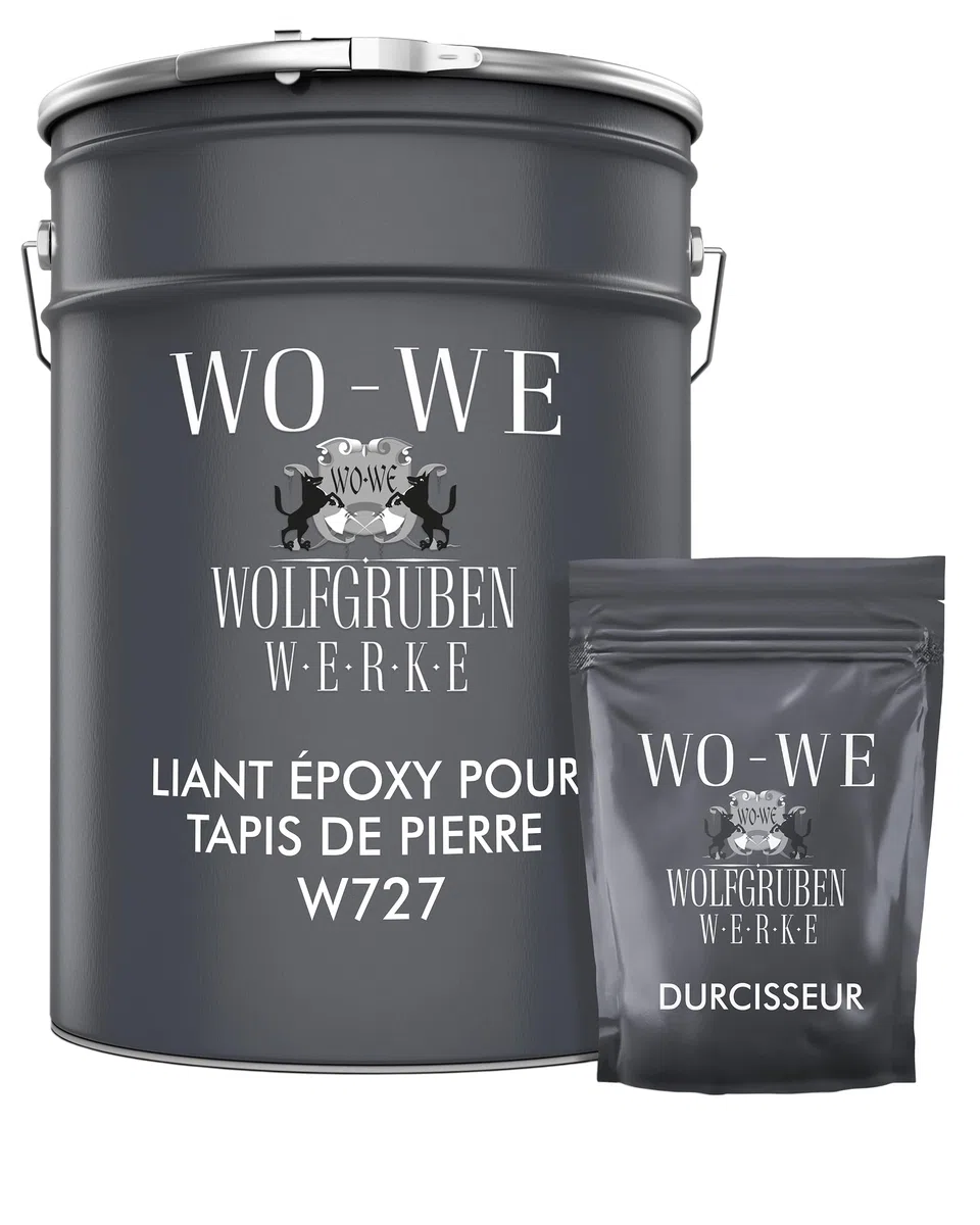 WO-WE Adhérent époxy pour tapis en pierre résistant aux UV W727 1,5kg