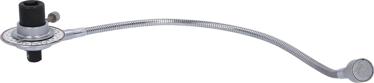 KS TOOLS 516.1195 - Clé de Serrage Angulaire - 1/2" - Flexible et Magnétique - Longueur : 480 mm Chromé