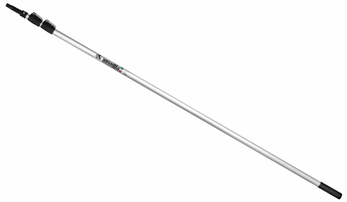 AUSONIA - PERCHE TÉLESCOPIQUE PROFESSIONNELLE RÉGLABLE DE 230 À 400 CM EN ALLIAGE D’ALUMINIUM