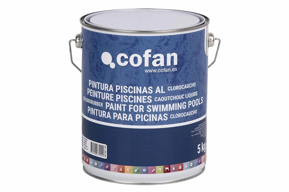Peinture Piscines Caoutchouc Liquide (5Kg)