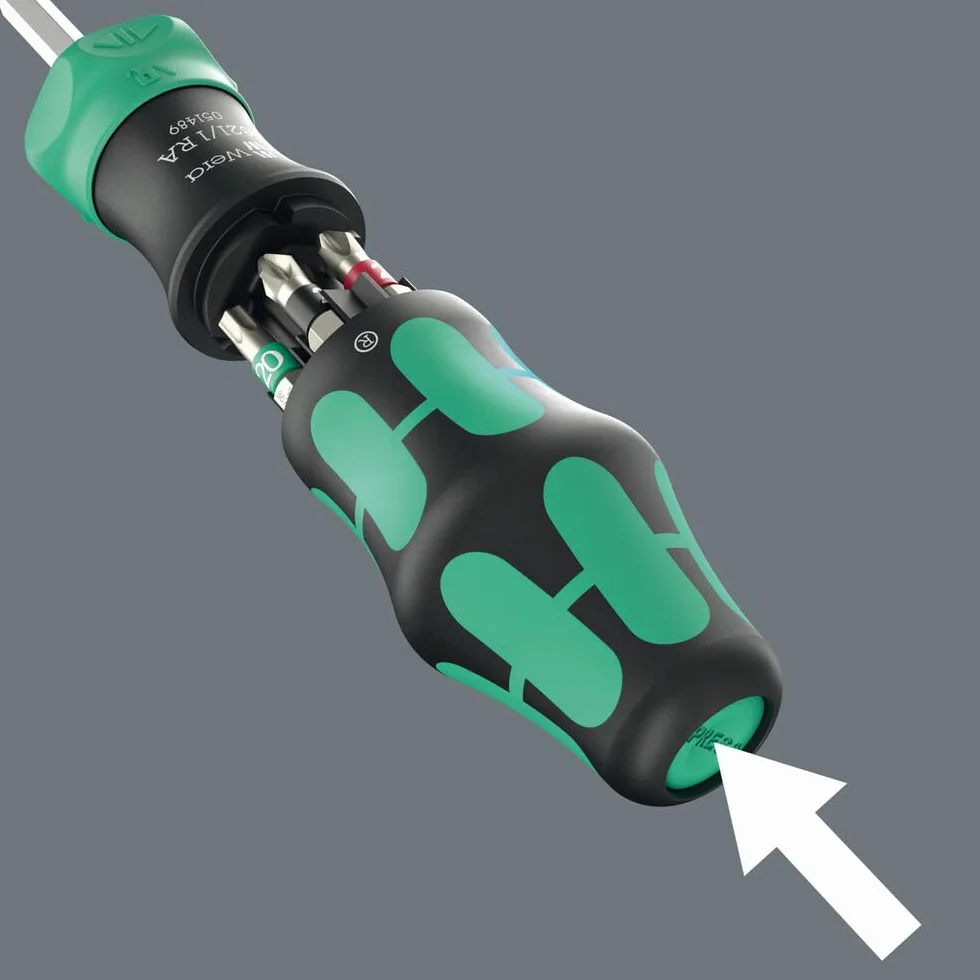 Wera 05051519001 Kraftform Kompakt 28 RA 1, 6 pièces