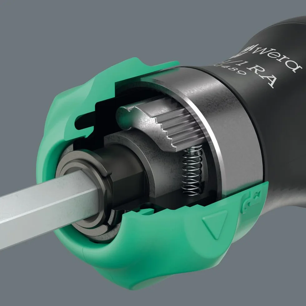 Wera 05051519001 Kraftform Kompakt 28 RA 1, 6 pièces
