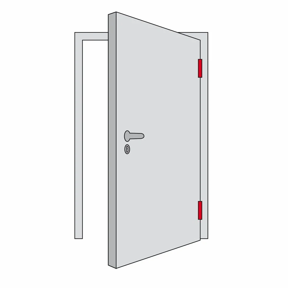 ABUS Chaîne de porte SK78 pour porte d'entrée et porte d'appartement - Chaîne de sécurité verrouillable avec sécurité enfants - convient aux portes se fermant à gauche et à droite