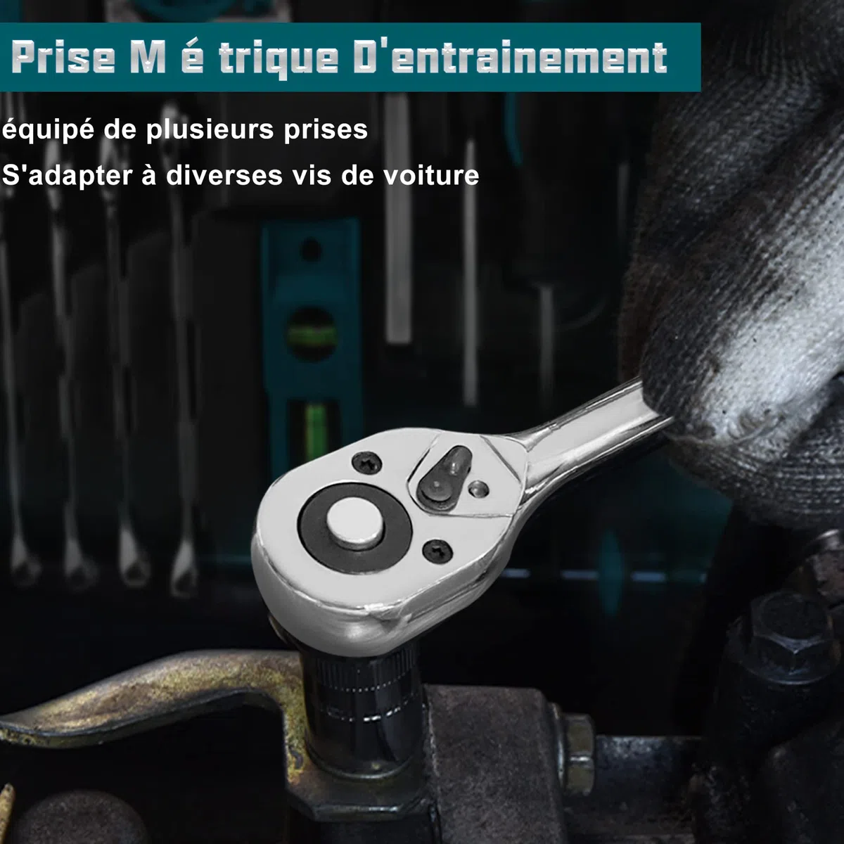 Mallette à Outils 257 Pièces Caisse à Outil Complete - Sundpey Boite a Outils Portable Marteau Pinces Tournevis Clé Douille Ruban Mesurer Kits d'Outils Réparation Combiné