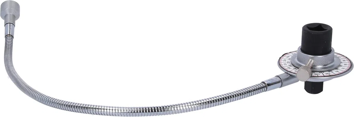 KS TOOLS 516.1195 - Clé de Serrage Angulaire - 1/2" - Flexible et Magnétique - Longueur : 480 mm Chromé